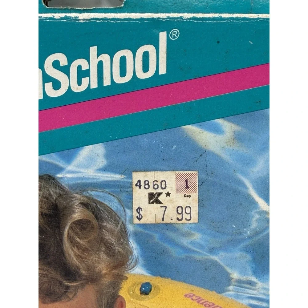 Aqua Original Swim School Level 2 Tube Pool Float 3-7 Builds Confidence 1993